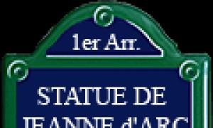 Памятник Жанне д'Арк в Париже Памятник Далиде на Монмартре
