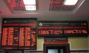 A che ora partono i treni in Russia?