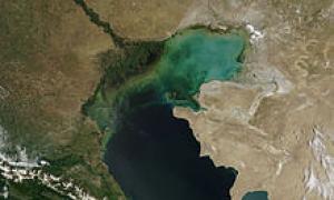 Dov'è il Mar Caspio e la sua area