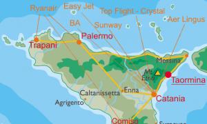 Cómo llegar desde el aeropuerto de Palermo al centro de la ciudad Cómo llegar desde el aeropuerto de Palermo a la ciudad